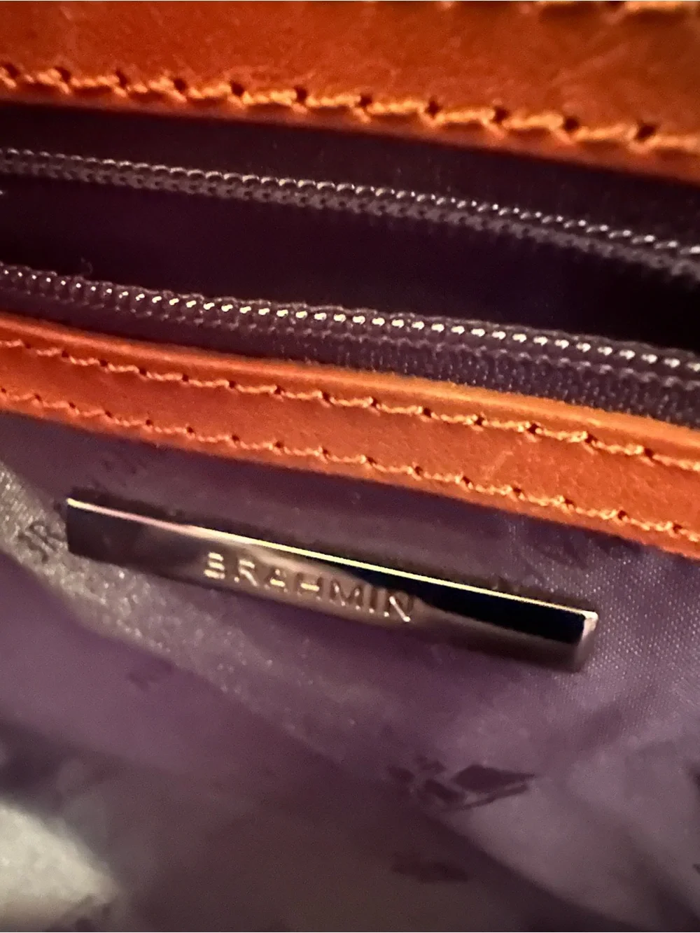 Brahmin Leather Beckett Bag